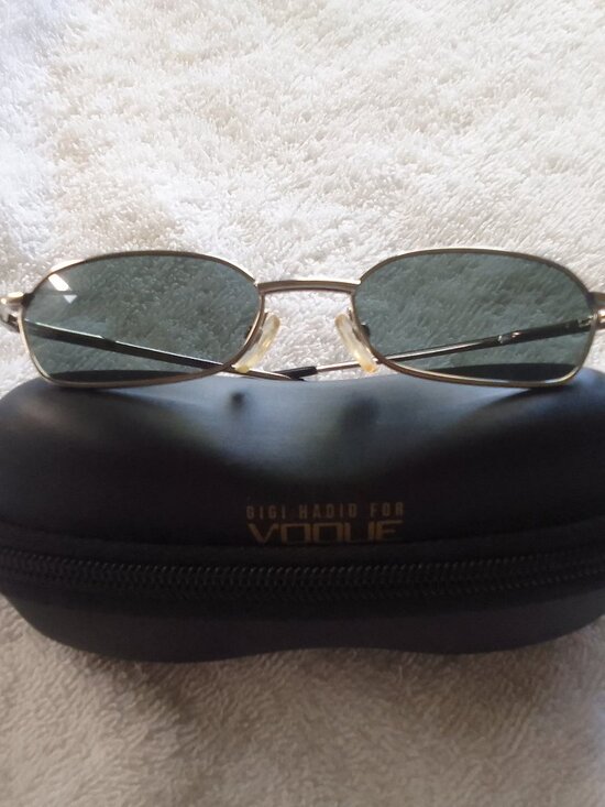 Platinum white-gold mini-style exquisite sunglasses&3 gifts NWT, SKU-glass-mini main image 5
